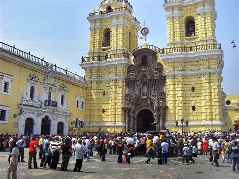 Complex Of The Basilica And Convent Of San Francisco Of Lima And The