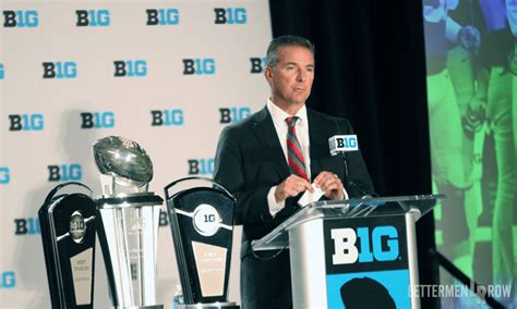 Scarlet Sunrise What Urban Meyer Said At Big Ten Media Days About Zach