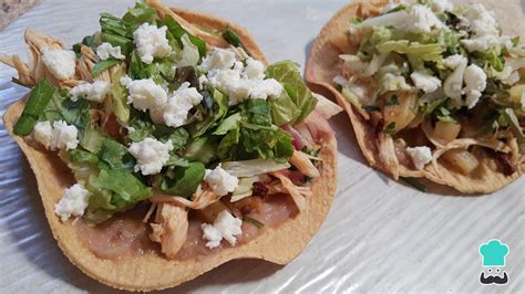 Tostadas De Pollo Con Lechuga Receta F Cil