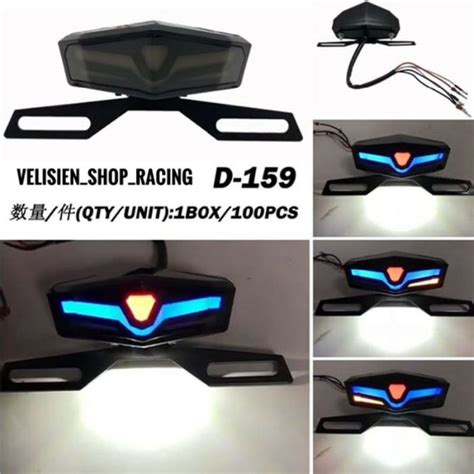 Jual Lampu Stop Rem Stop Lamp Led Plus Sen KLX RX King R15 R25 CB150R