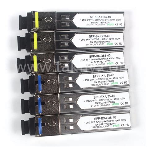 FTTH 1 25gbps CWDM SFP Optical Transceiver 20km Reach China SFP And