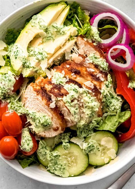 Green Goddess Salad Chicken Recipes