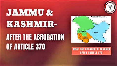 Kashmir Turns A New Leaf After Article 370 Abrogation