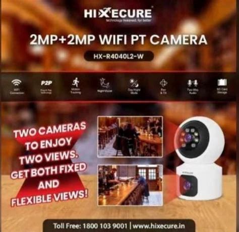 HI XECURE WI FI ROBOT 2 2 MP LINKAGE CAMERA At 2500 Piece Wi Fi