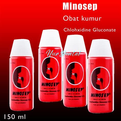 Jual Minosep Obat Kumur Antiseptic Antiseptik 150 Ml Shopee Indonesia