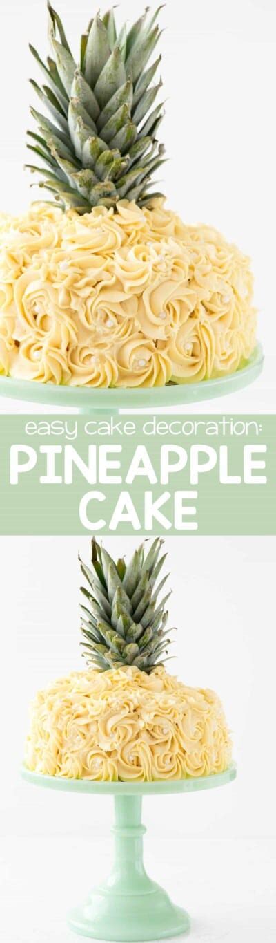 Pineapple Cake Decorating Tutorial Crazy For Crust