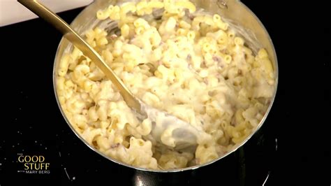 Mary S Classic Stovetop Mac And Cheese The Good Stuff With Mary Berg Youtube