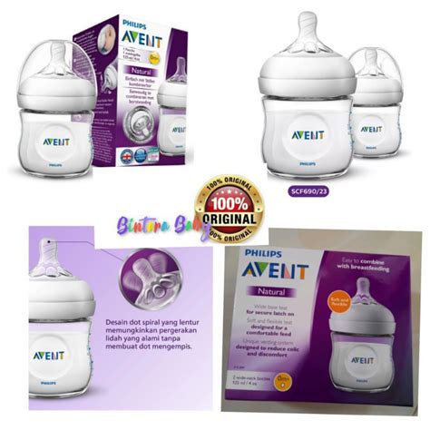 Jual Botol Philips Avent Natural Wide Neck Anti Bingung Puting Shopee