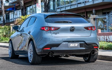 Best Exhaust Borla Mazda 3 2019 On 2 0L 2 5L Hatchback Axle Back