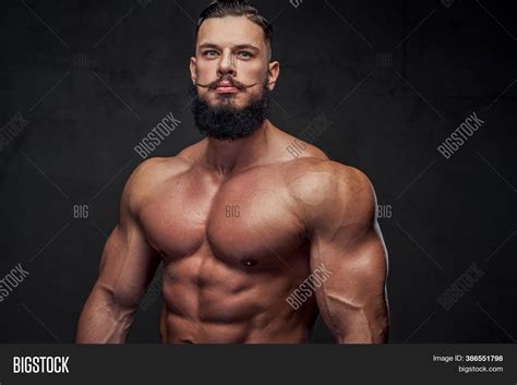 Strong Naked Guy Black Image Photo Free Trial Bigstock