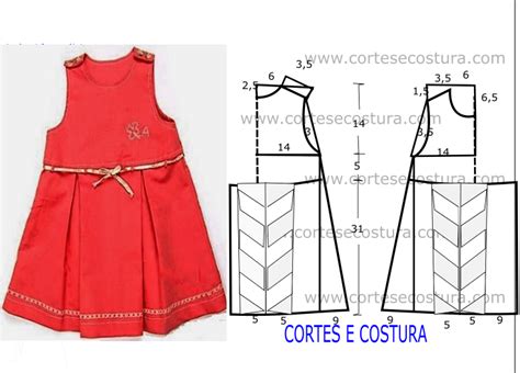 Vestido De Crian A F Cil Medidas