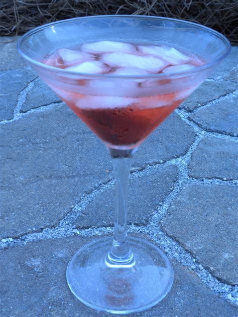 Cherry Lime Vodka Martini