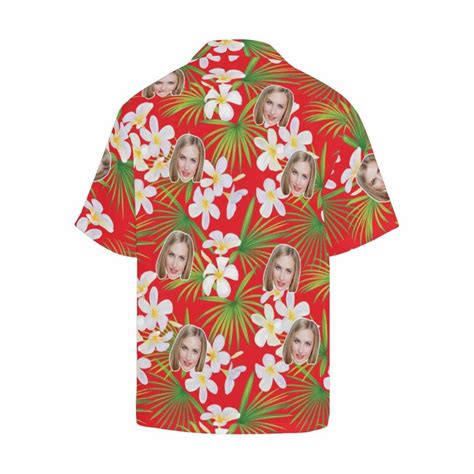 Custom Face Hawaii Shirtface Hawaii Shirtpersonalized Face Etsy