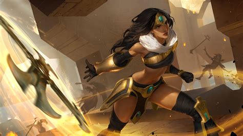 Sivir Lol Legends Of Runeterra 4k Hd Wallpaper Rare Gallery