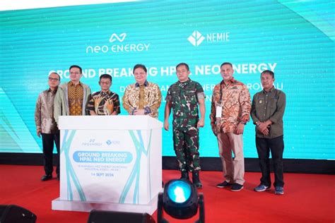 Groundbreaking Proyek Hpal Neo Energy Dukung Transisi Energi Hijau