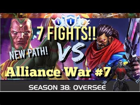 MCOC Alliance War Season 38 War 7 7 FIGHTS New Path Vision