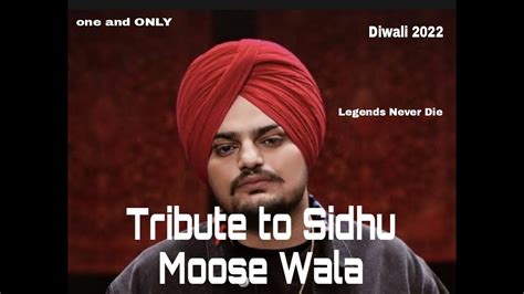 Diwali Tribute To Sidhu Moose Wala Youtube