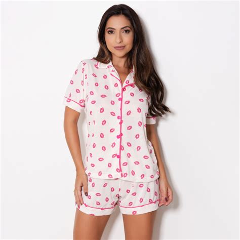 Pijama Blogueirinha Lingerie Br Atacado Para Revenda