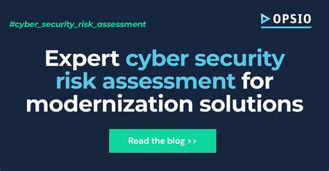 Expert Cyber Security Risk Assessment Solutions Opsio