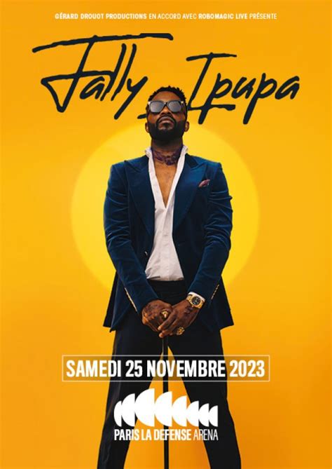 Concert Fally Ipupa Le 25 Novembre 2023 Paris La Défense Arena