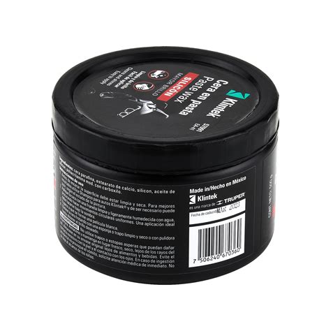 Cera en pasta de silicón para auto 500 g Klintek Interior De Auto 57091