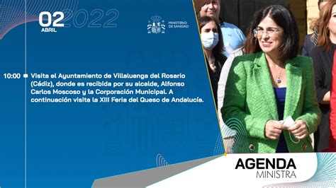 Ministerio De Sanidad On Twitter La Ministra Sanidadgob