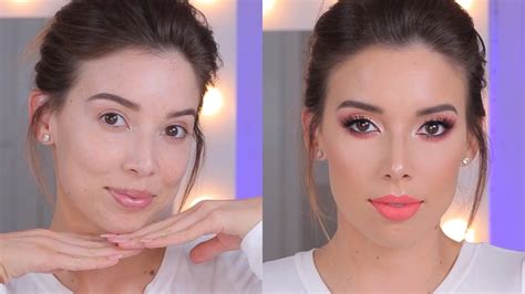 Peach Makeup Tutorial Lustrelux Youtube