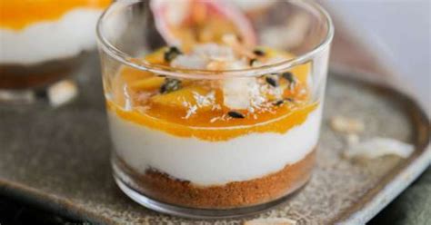 Coconut Mango Passion Fruit Trifle Recipe Samsung Food