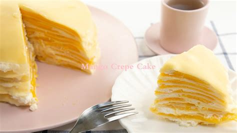 Mango Crepe Cake 芒果千層蛋糕 Youtube