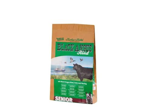 Markus Mühle Black Angus Senior 5 kg Trockenfutter für Hunde