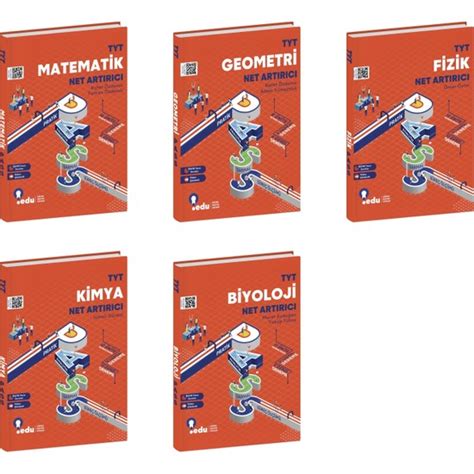 Edu Yayınları TYT Matematik Geometri Fizik Kimya Biyoloji Kitabı