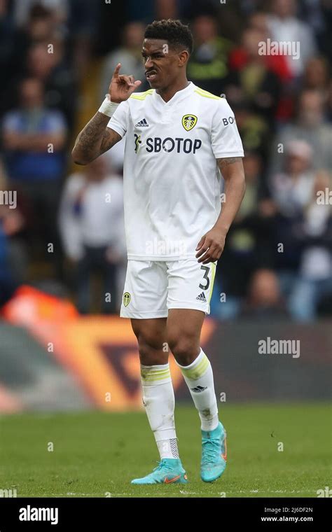 Junior Firpo Of Leeds United During The Game Stock Photo Alamy