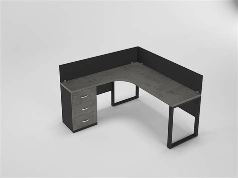 Ascot 1 Person Workstation Office Furniture Shop