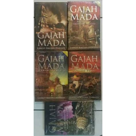 Jual JUAL 5 BUKU GAJAH MADA LANGIT KRESNA HARIADI BEST SELLER Shopee