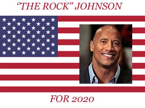 The Rock 2020 Presidency Campaign Poster by TimBurton01 on DeviantArt