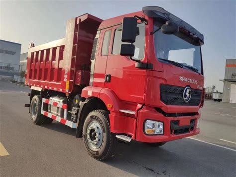 Red Shacman Heavy Dump Truck Wheeler Dump Truck H X Hp Euro