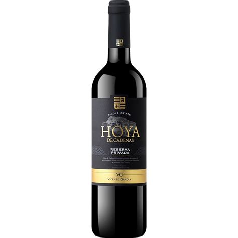 Private Reserva Red Wine Do Utiel Requena Bottle Cl Hoya De