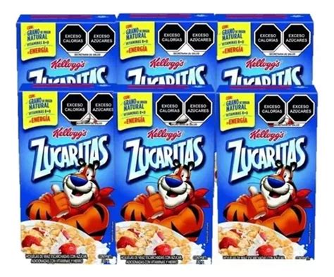 Cereal Kelloggs Zucaritas 30 Gramos Hojuela De Maíz 6 Piezas Mercadolibre