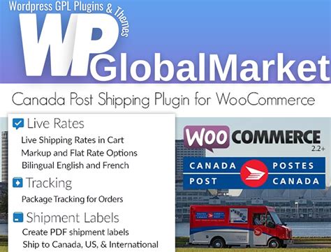 Canada Post Woocommerce Shipping Plugin Wordpress Premium Themes And