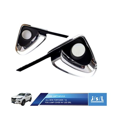 Jual Jsl Fog Lamp Cover With Led Drl Cover Lampu Kabut Mobil For Toyota