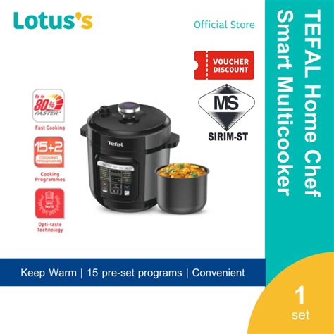 Tefal Home Chef Smart Multicooker Cy D Shopee Malaysia