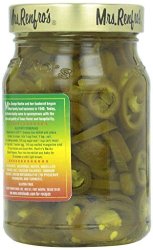 Mrs Renfro S Nacho Sliced Jalapeno Peppers 16 Oz Pricepulse