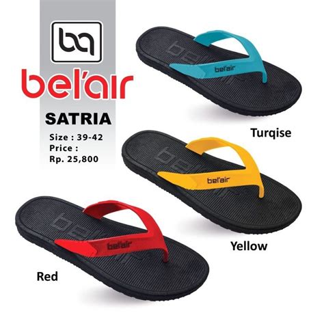 Jual Sandal Jepit Karet Pria Wanita Belair Satria Size Shopee