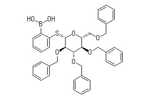 1 2 ジヒドロキシボラニル フェニル チオ 2 O 3 O 4 O 6 O テトラベンジル 1 デオキシ β D グルコピラノース