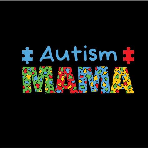 Premium Vector Autism Mom Svg Designs Graphic Typography Design