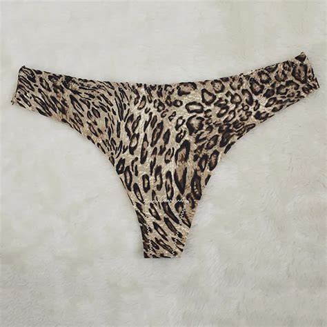 Lnrrabc High Quality 6colors Women Sexy Leopard Print Panties Seamless