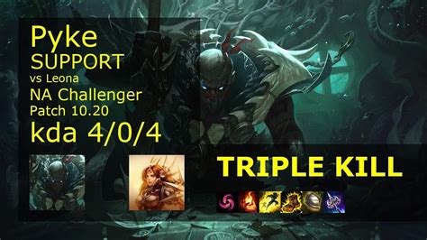 Pyke Support Vayne Vs Leona Samira Na Challenger Patch