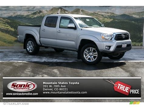 Silver Streak Mica Toyota Tacoma V Limited Double Cab X