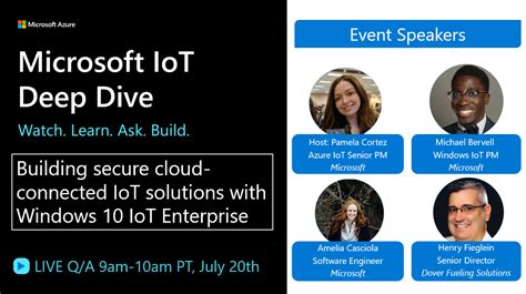 Deep Dive Building Secure Cloud Connected IoT Solutions With Windows