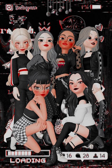 Zepeto Edit Squad Pictures Girly Pictures Bff Drawings Kawaii